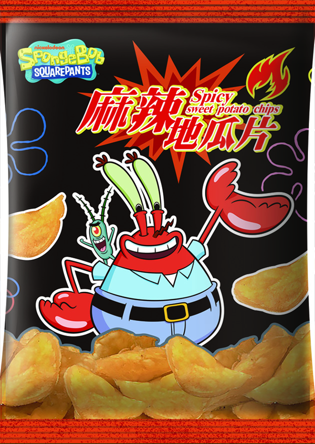 海綿寶寶 麻辣地瓜片 1