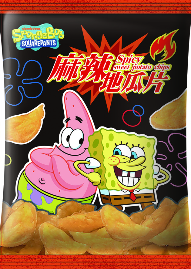 海綿寶寶 麻辣地瓜片 2